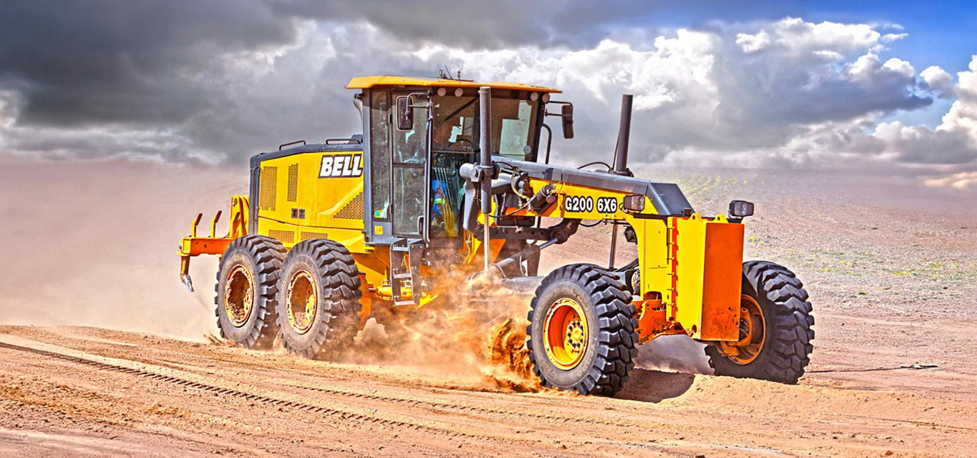 Bell Equipment rings in new Grader and B50E anniversary at Bauma