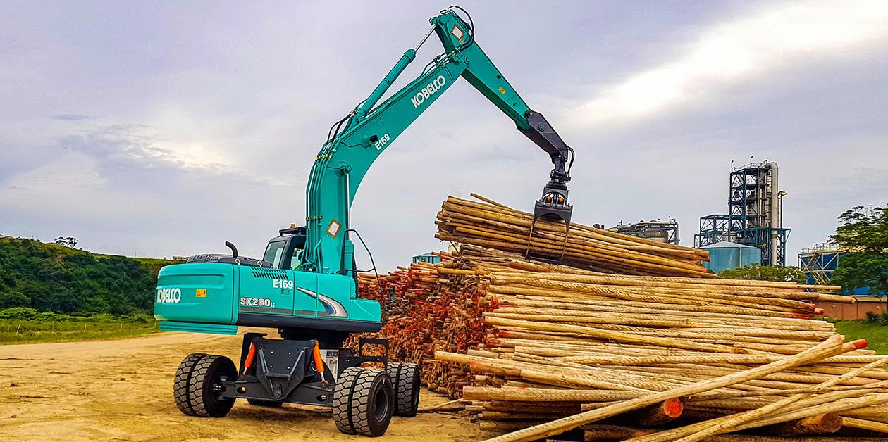 Kobelco Excavator-based carrier solutions are a popular choice