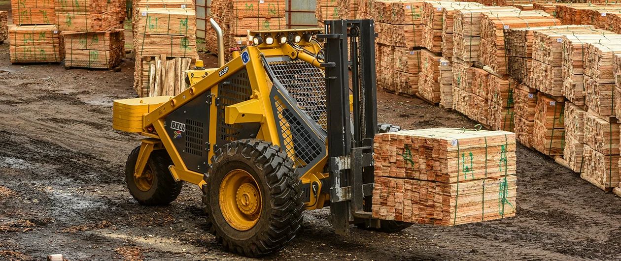 Timrite grows its fleet with Bell Forklift and JCB Wheel Loader